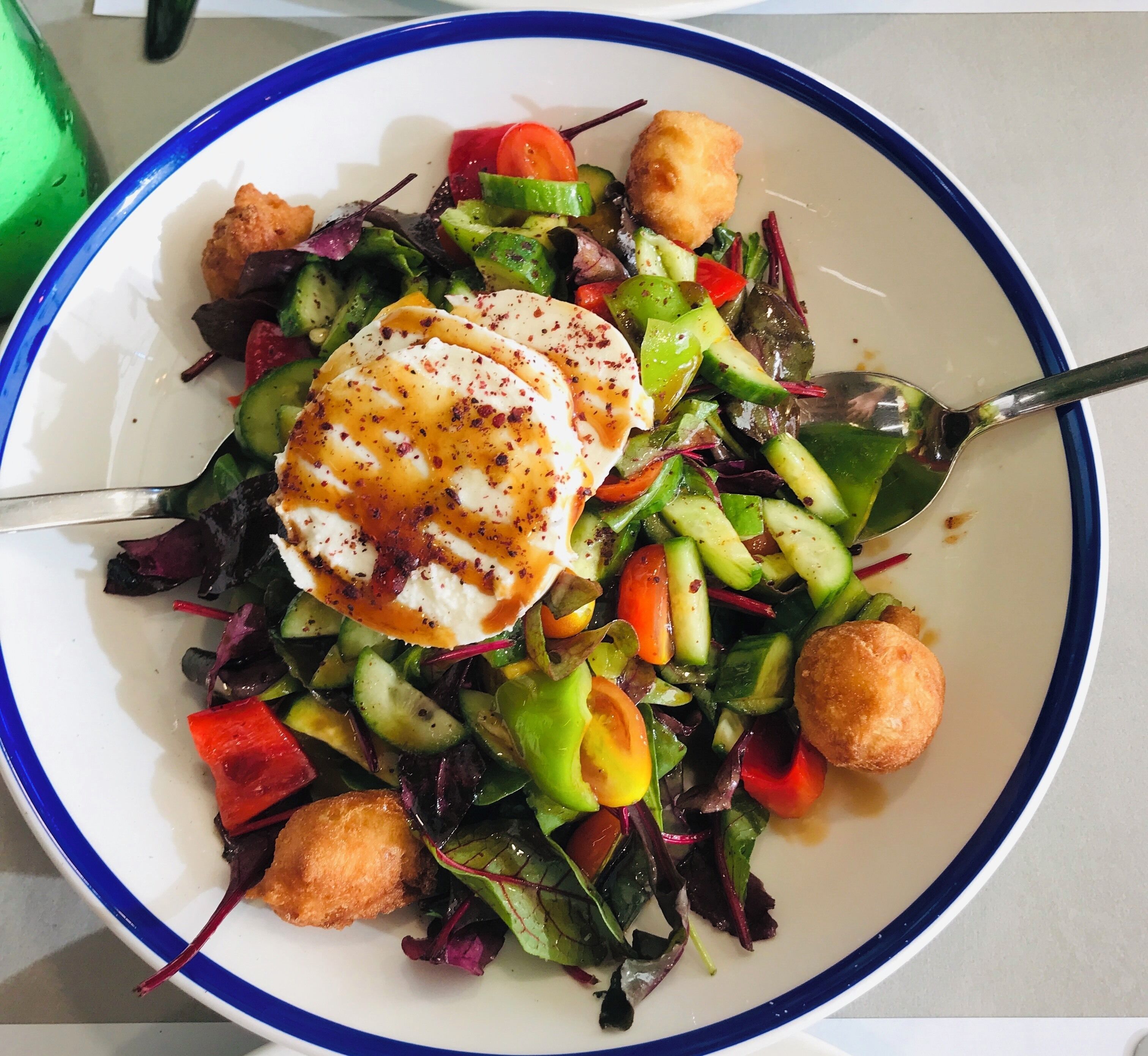 Let me introduce to you the best Italian Lebanese combination ever. The beauty of Fattouch! #Trovember #Lifeatexpediagroup