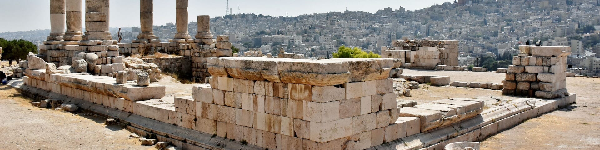 The Amman Citadel is a historical site in Amman. The Citadel is considered an important site because it has had a long history of occupation by many great civilizations. Most of the buildings still visible at the site are from the Roman, Byzantine, and Umayyad periods. The major buildings at the site are the Temple of Hercules, a Byzantine church, and the Umayyad Palace.