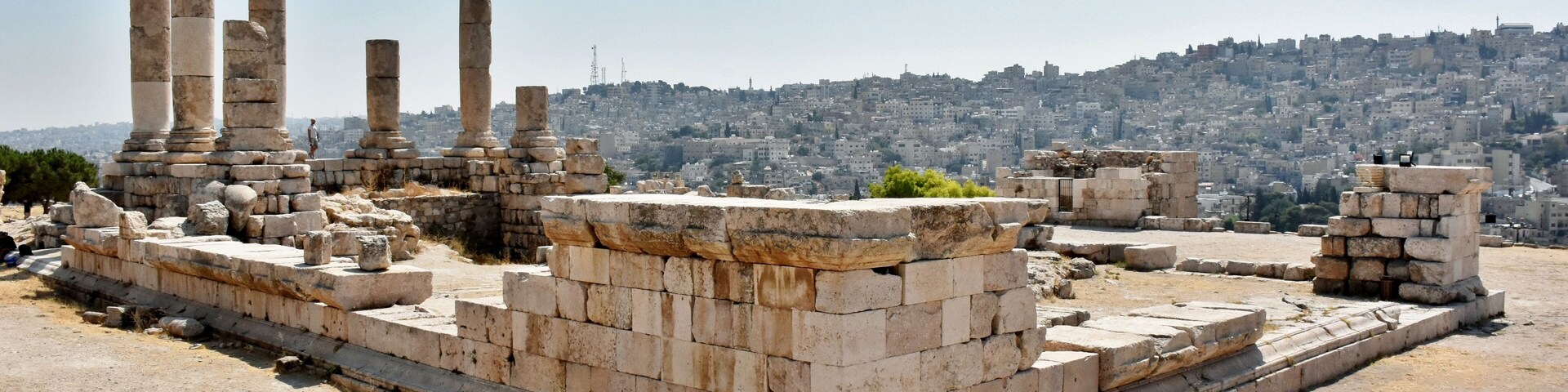 The Amman Citadel is a historical site in Amman. The Citadel is considered an important site because it has had a long history of occupation by many great civilizations. Most of the buildings still visible at the site are from the Roman, Byzantine, and Umayyad periods. The major buildings at the site are the Temple of Hercules, a Byzantine church, and the Umayyad Palace.