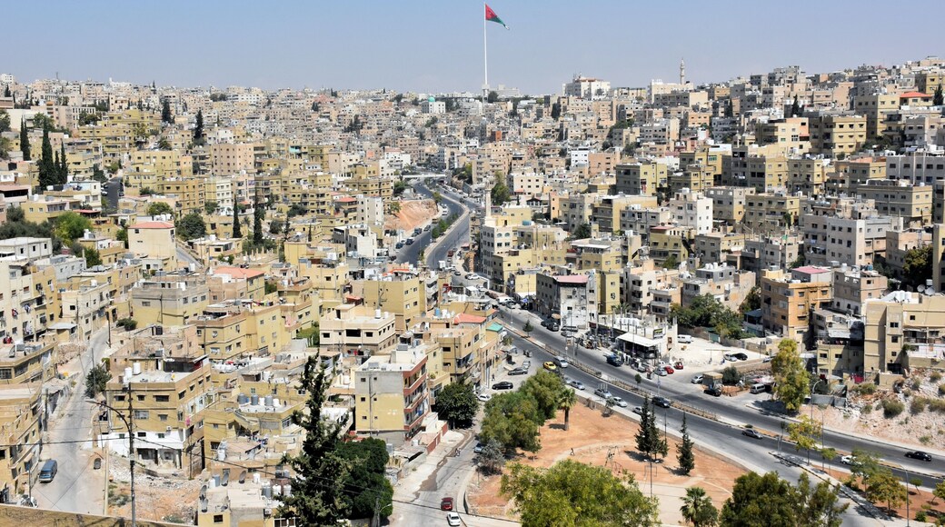 #lksawaydays in Amman the capital city of Jordan. We visited different parts of the city and had a wonderful visit. The city felt like it had an 'old' and 'new' part and is the home of approx 4 million people. A friendly city with lots to see and do. This photo was taken from the Citadel