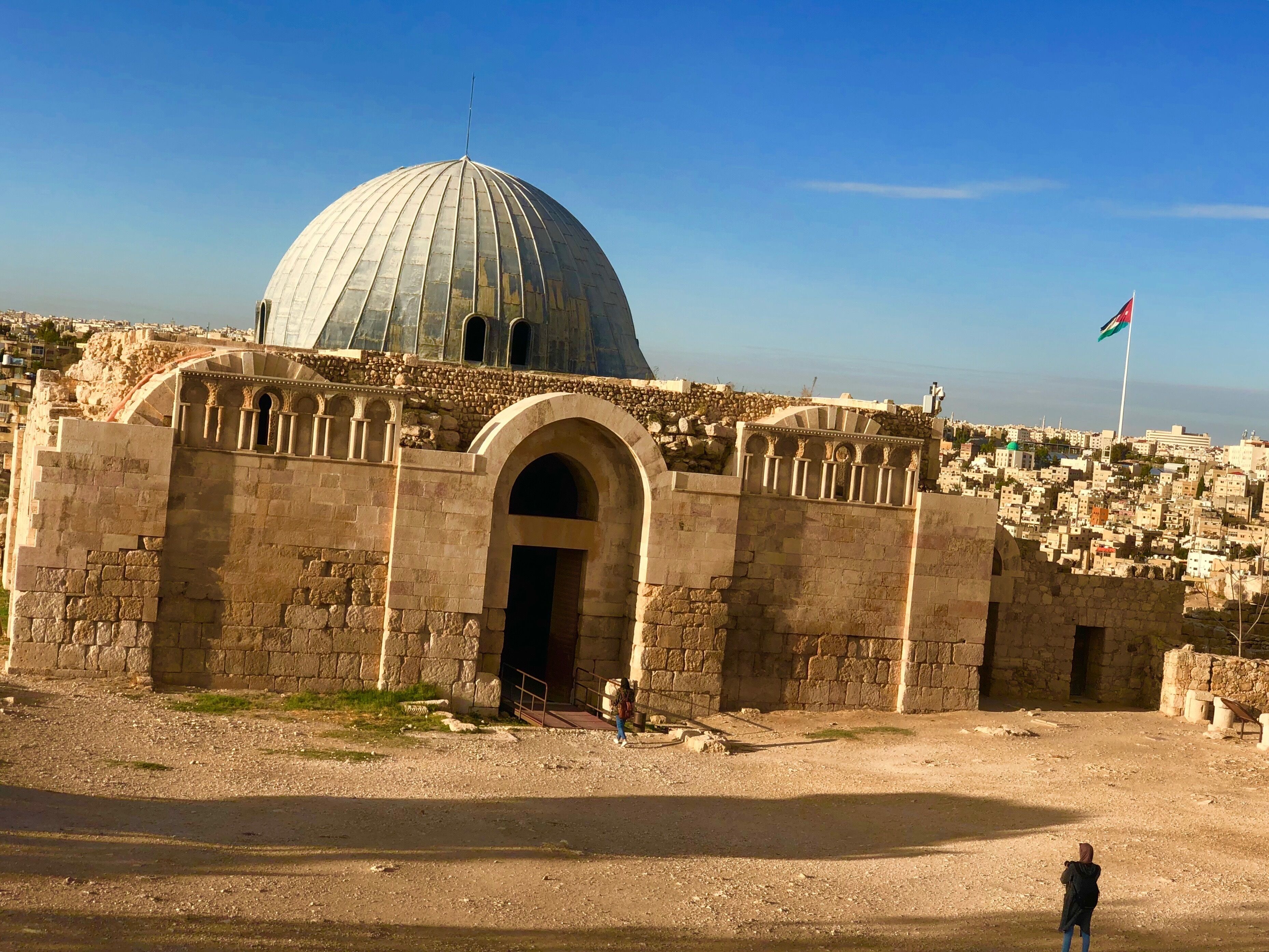 Great view of Amman from the Citadel 