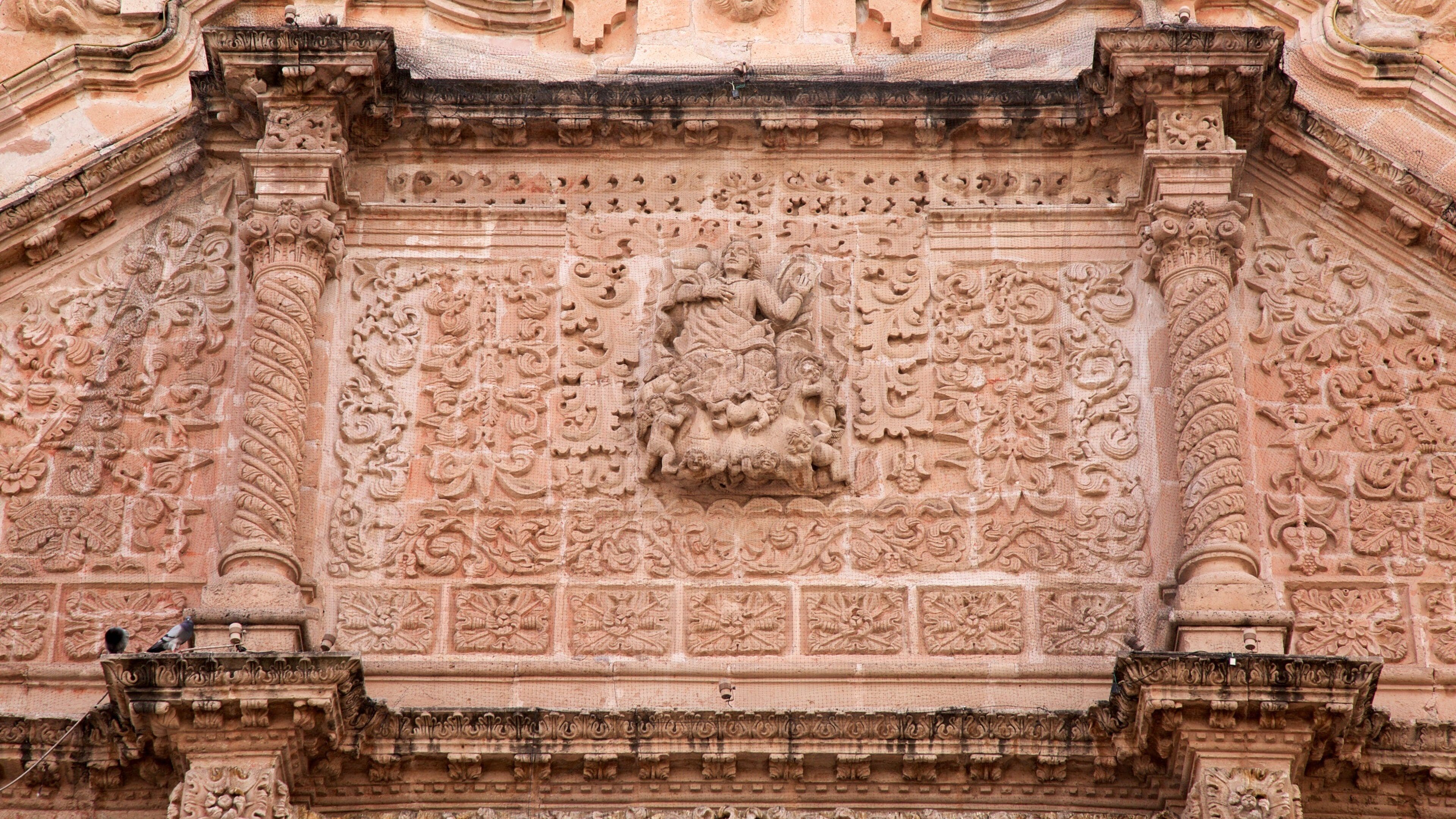 Catedral Basilica de Nuestra Senora de la Asuncion showing heritage elements