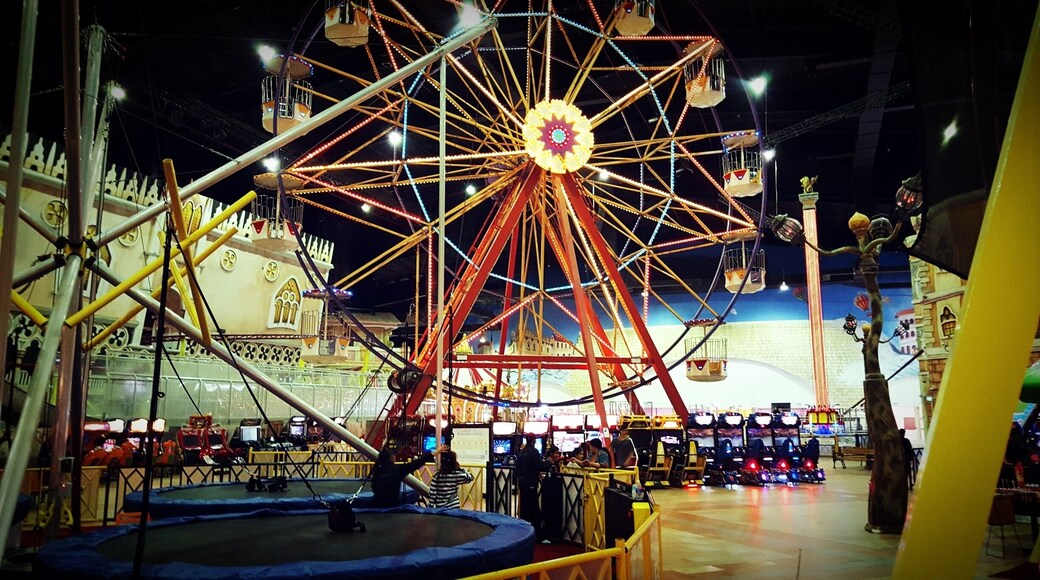 An amazing fun world inside shopping mall villagio Doha