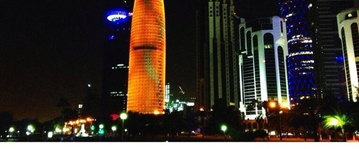 This amazing city is literally build in less than five years! It is a country preparing for the World Cup 2022. Still sadly loads of inhuman treatment happening behind the cold beautiful architecture.