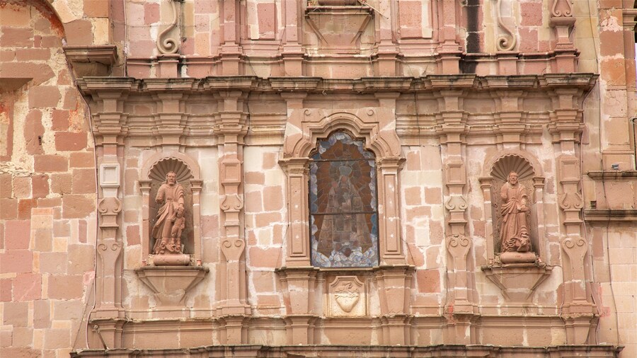 Temple of San Marcos featuring heritage elements