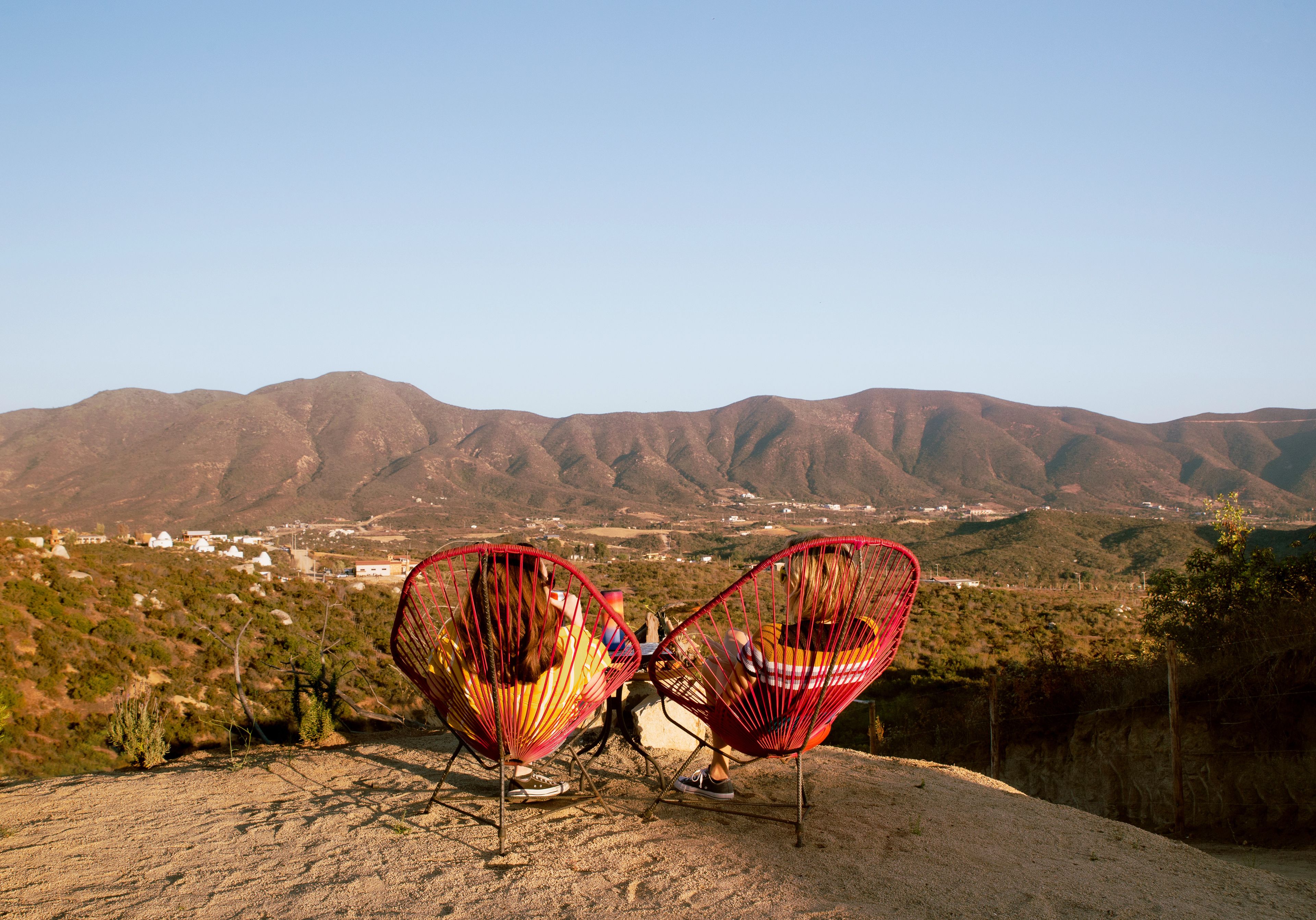 Relaxing in Baja California, Mexico