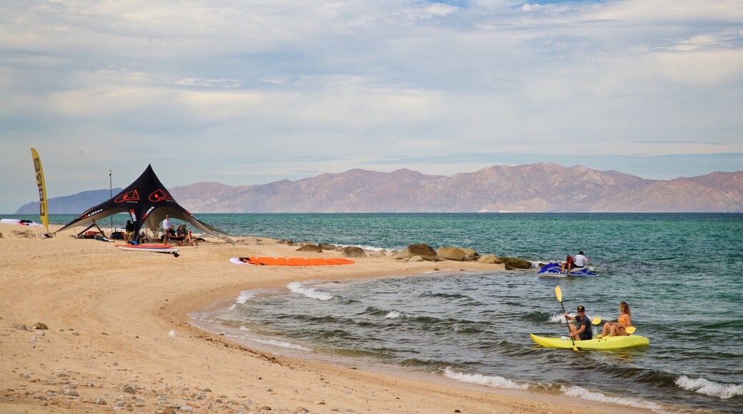 La Ventana showing general coastal views, a sandy beach and kayaking or canoeing
