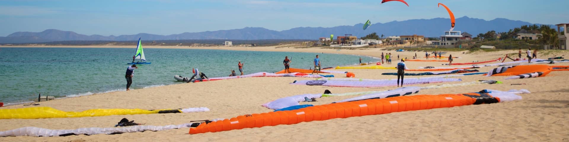 La Ventana featuring a beach, kite surfing and general coastal views