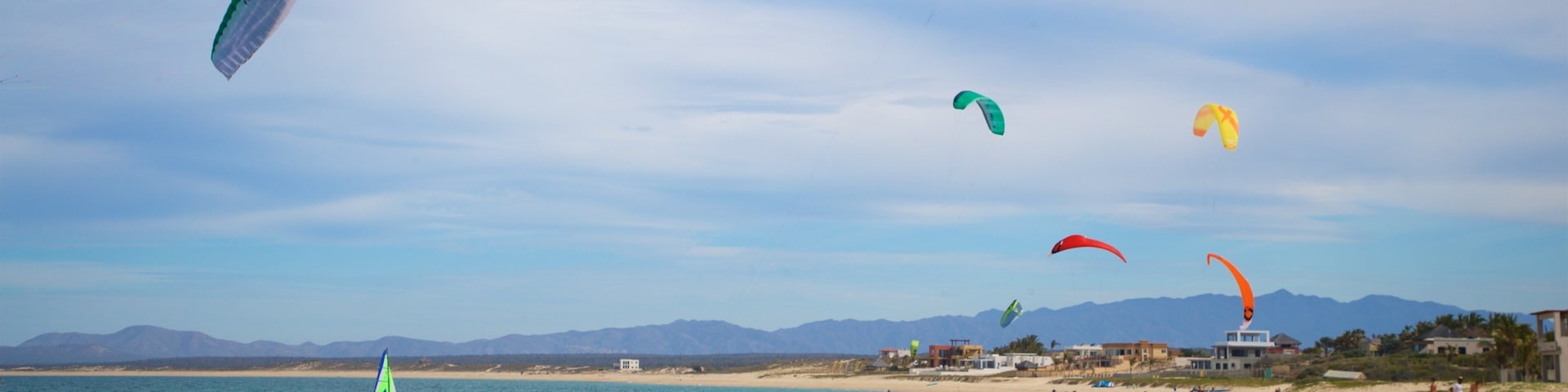 La Ventana featuring a beach, kite surfing and general coastal views