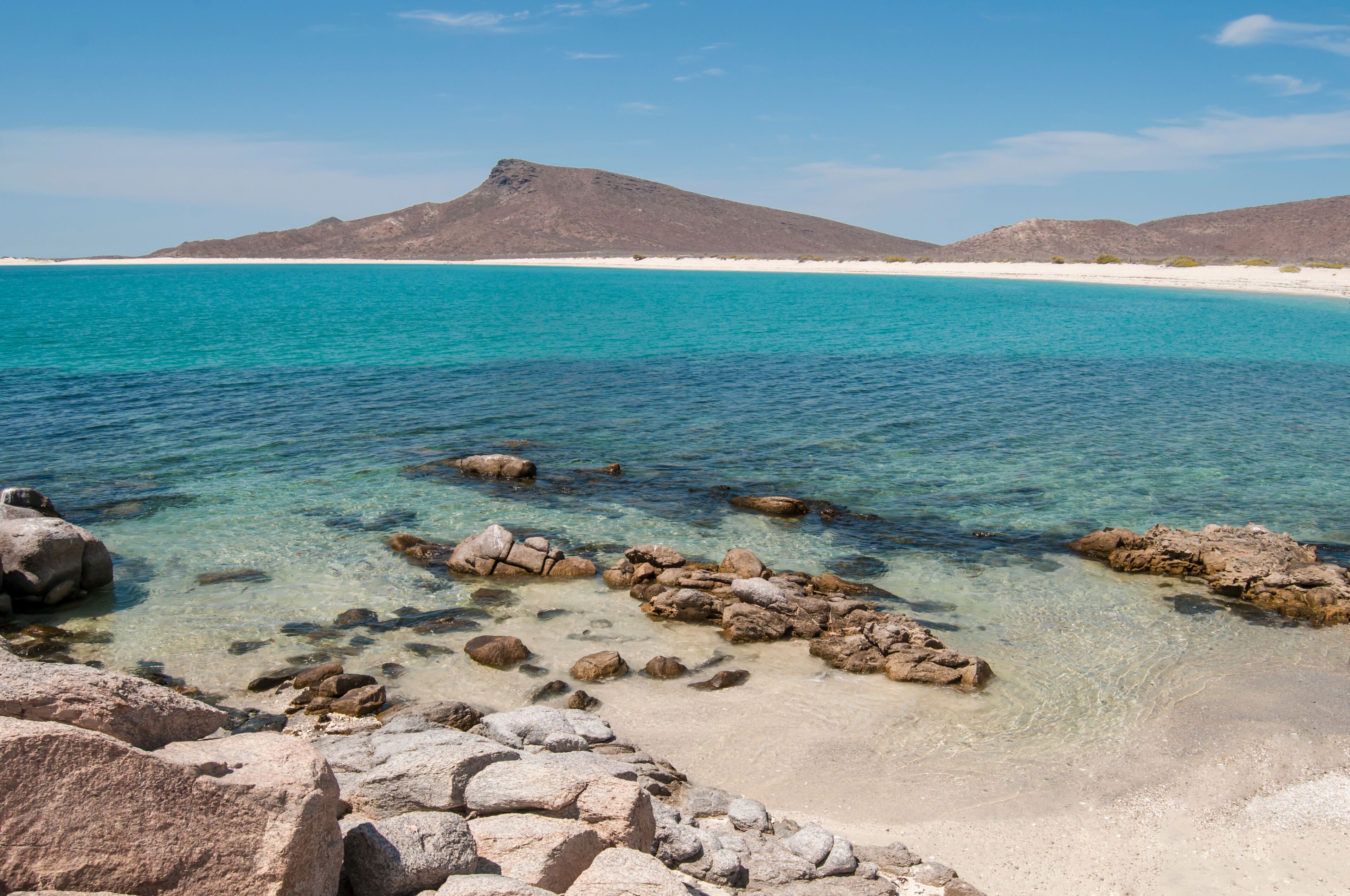 Isla espiritu santo sea of cortes, la paz baja california sur. MEXICO