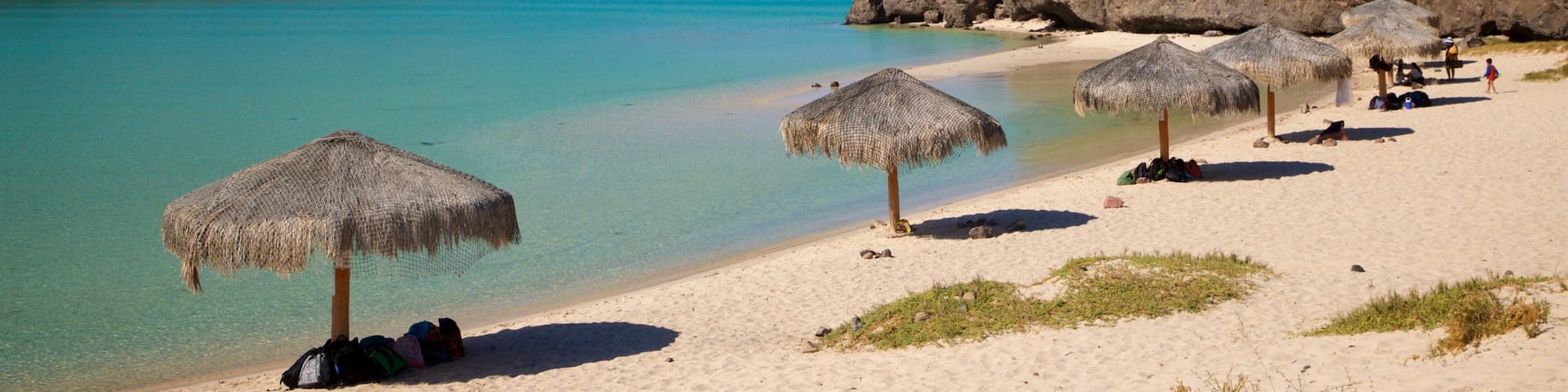 Balandra Beach featuring general coastal views, a beach and tropical scenes