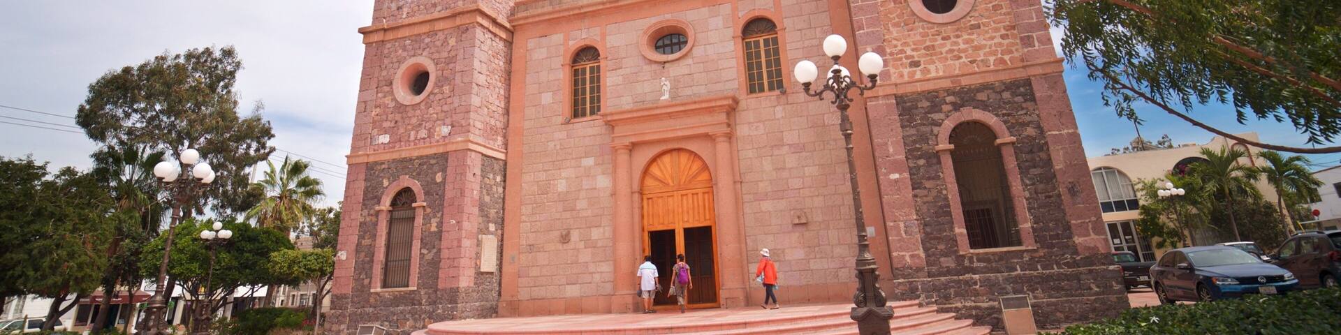 Nuestra Senora del Pilar Cathedral showing heritage architecture and a church or cathedral
