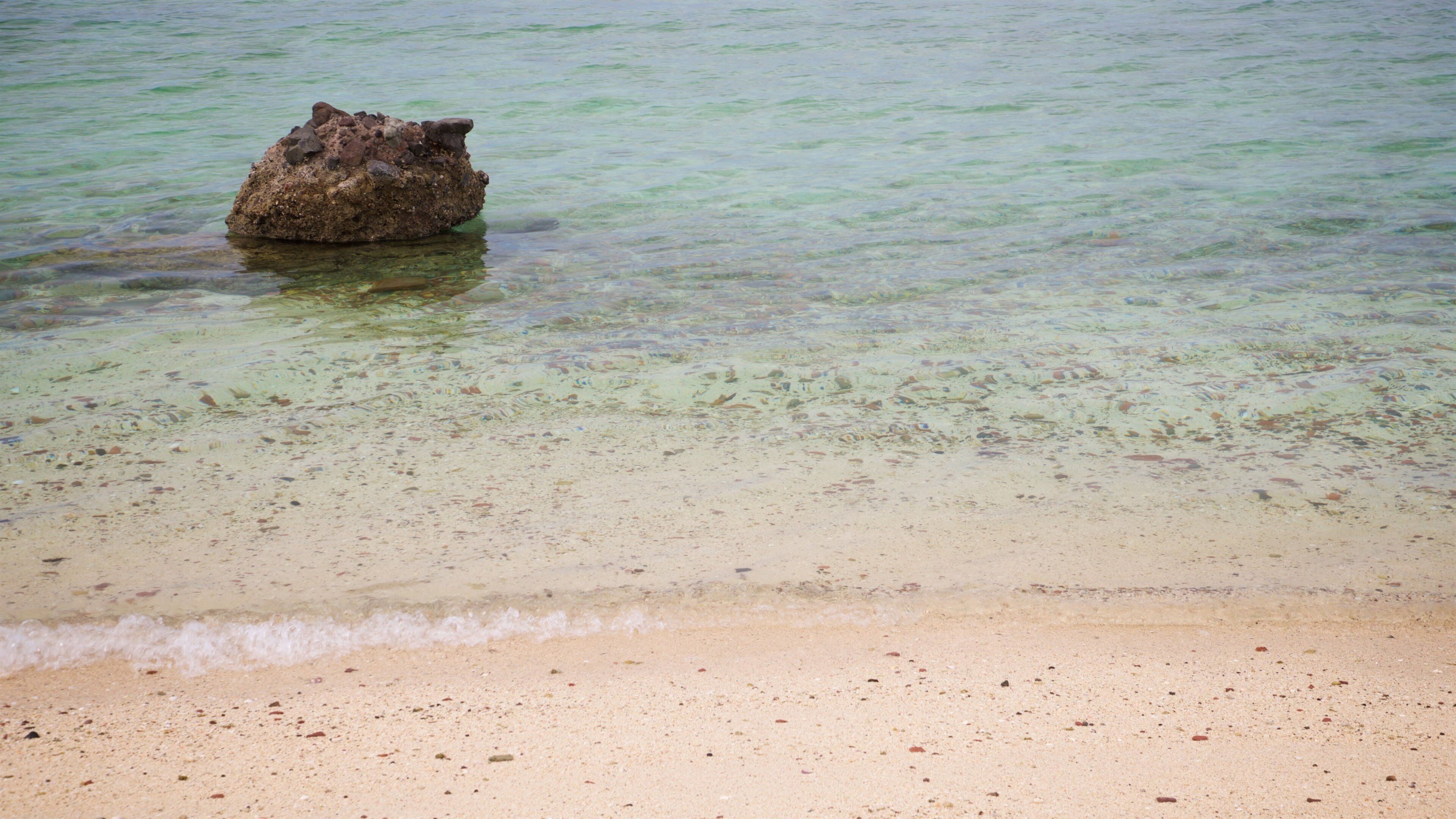 Pichilingue Beach featuring general coastal views and a beach