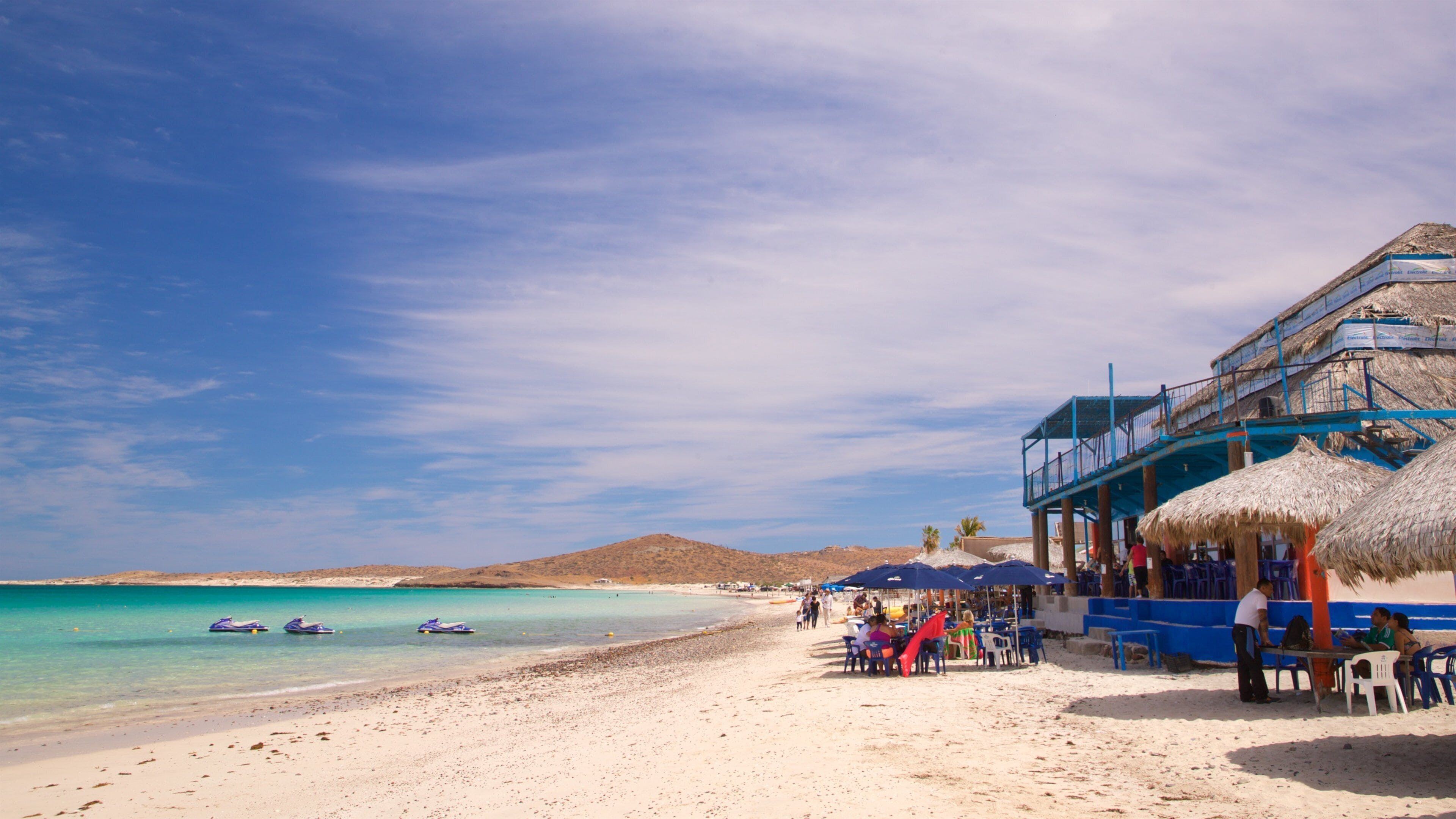 El Tecolote Beach featuring a sandy beach, general coastal views and tropical scenes