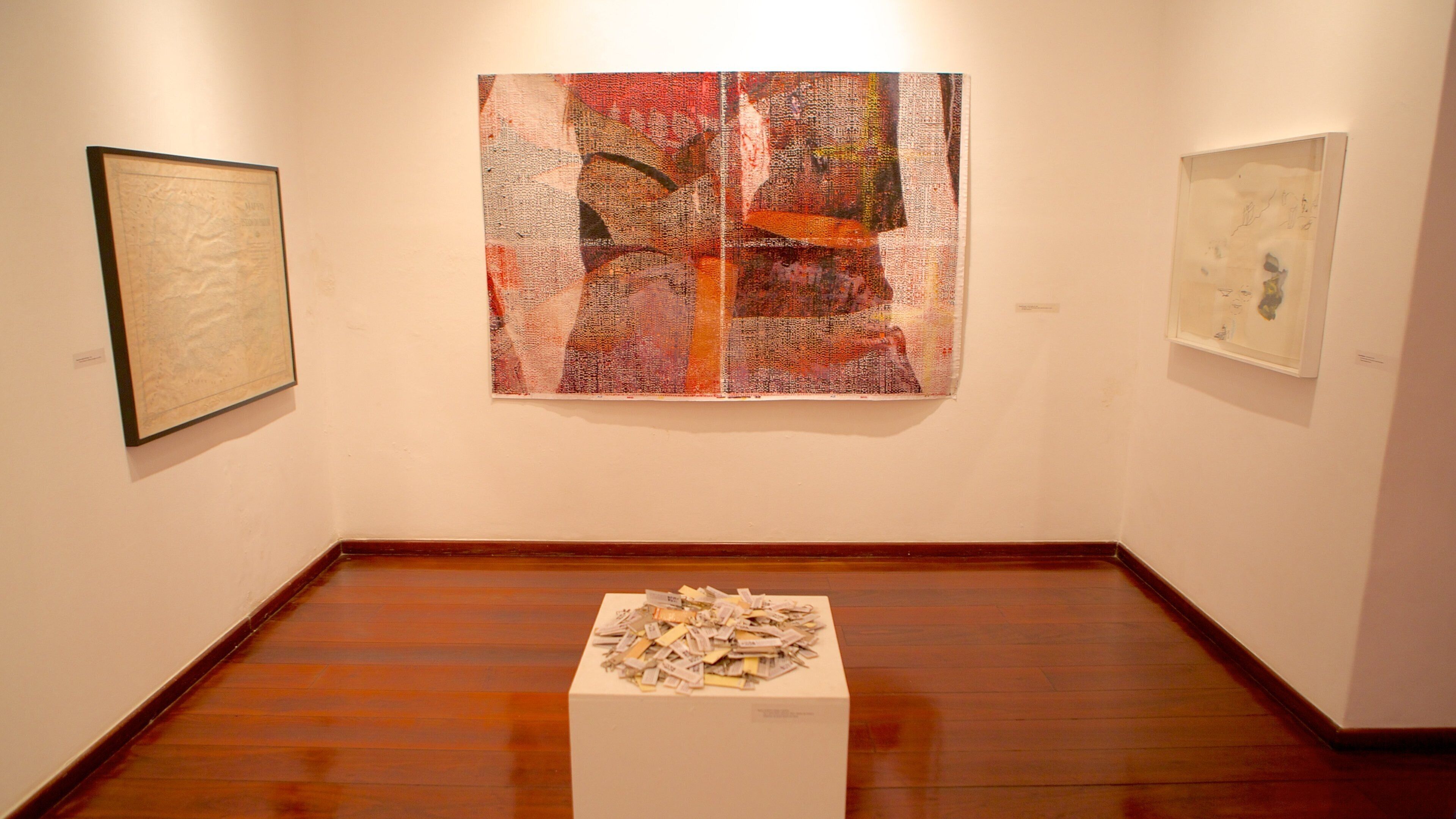 現代美術館 表示 アート と 屋内の眺め