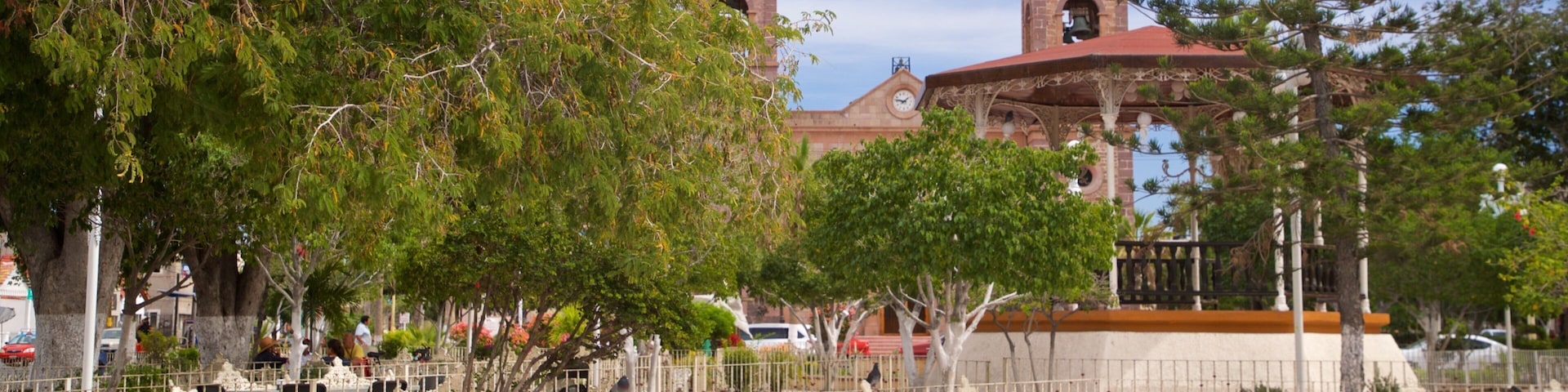 Constitution Square showing a park