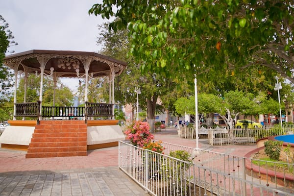Constitution Square which includes a garden