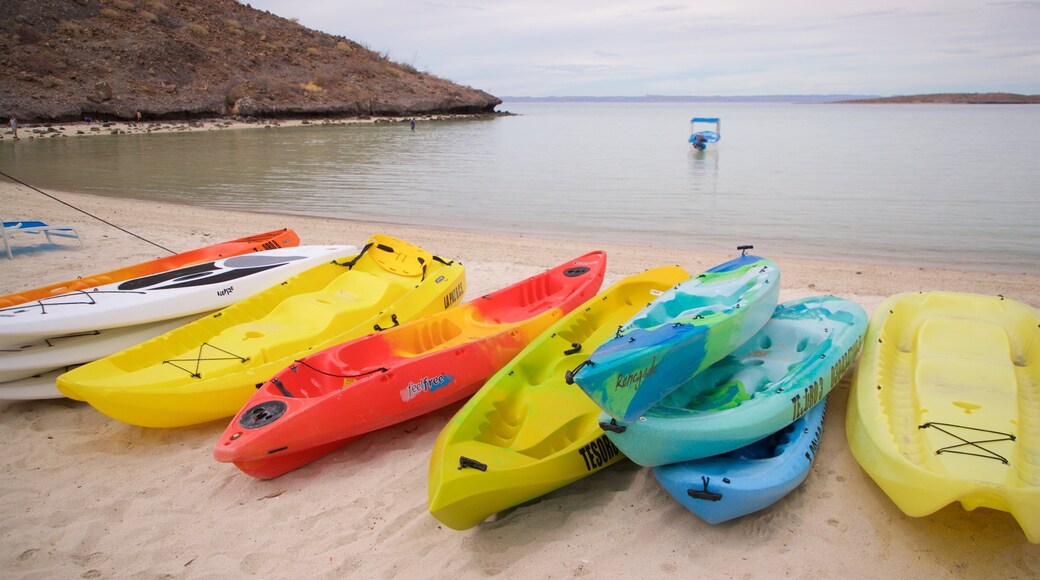 Tesoro Beach showing a sandy beach and general coastal views