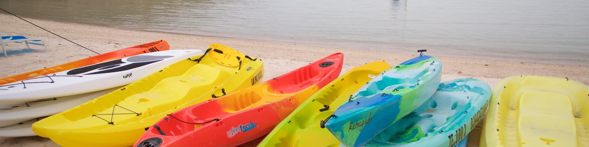 Tesoro Beach showing a sandy beach and general coastal views