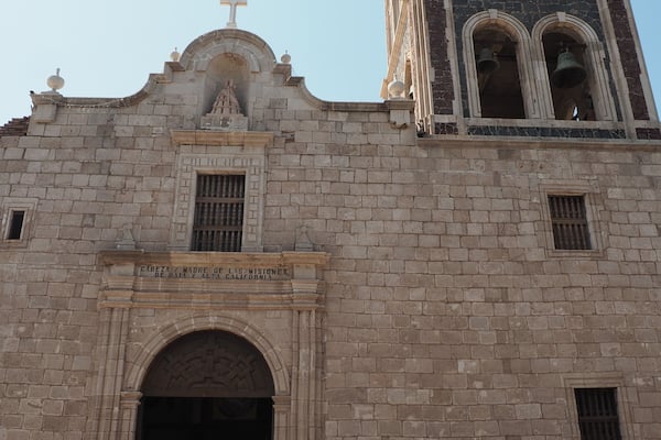 Beautiful shot of the Mission of Our Lady of Loreto Mexico