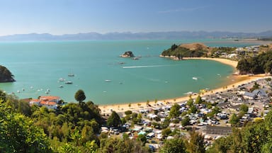 Kaiteriteri Camp & Beach Panorama, New Zealand