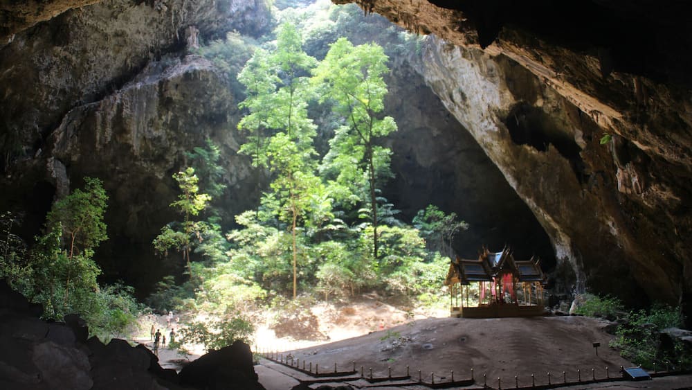 This cave was discovered about 200 years ago and was named Phraya Nakhon Cave, the name of the discoverer. It cost me much sweating and tired muscles but it was worth the climb.