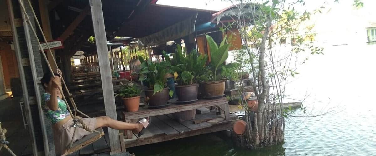 its floating market of hua hin, beautiful and peace full, you can enjoy nature with shopping, its from my recant solo trip to thailand you can see complete information about my this trip in my video also https://www.youtube.com/channel/UCt64ZEsrxO3S2b06S58A2BQ