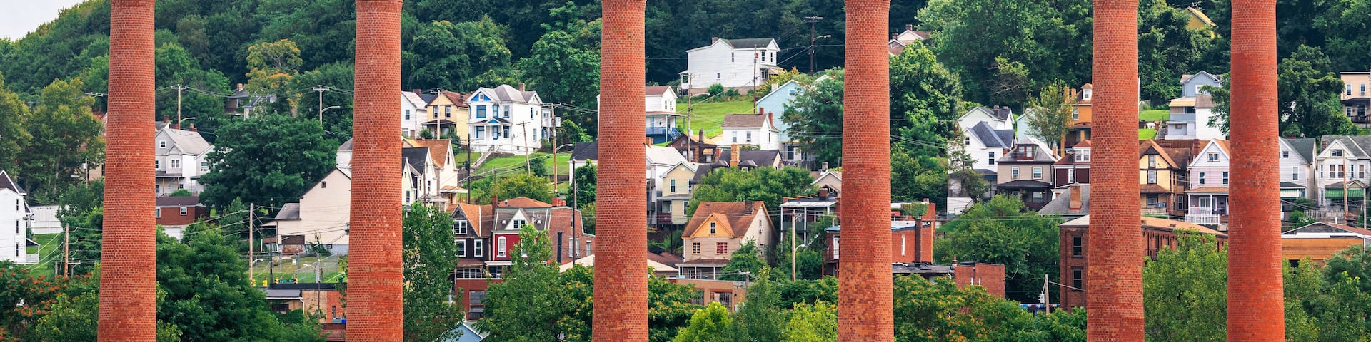 Homestead, Pennsylvania, USA at the Historic Steel Mill