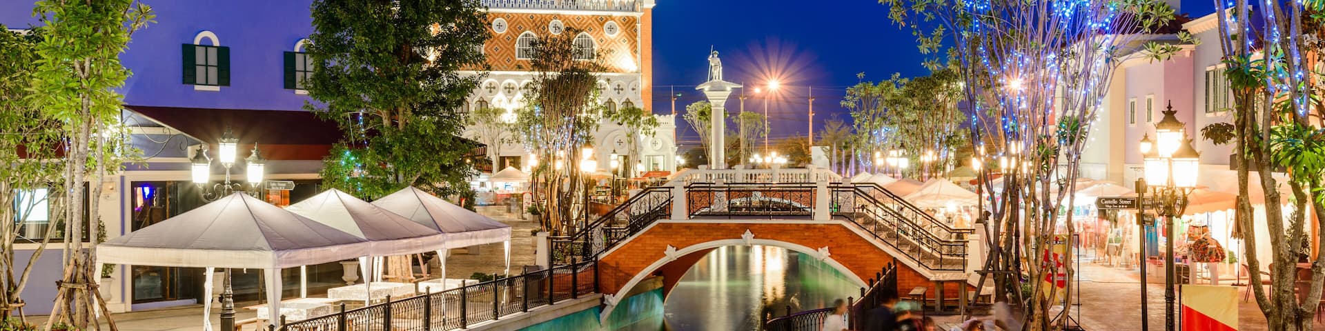 The Venezia Hua Hin, a shopping venue in Venice style near Cha-a