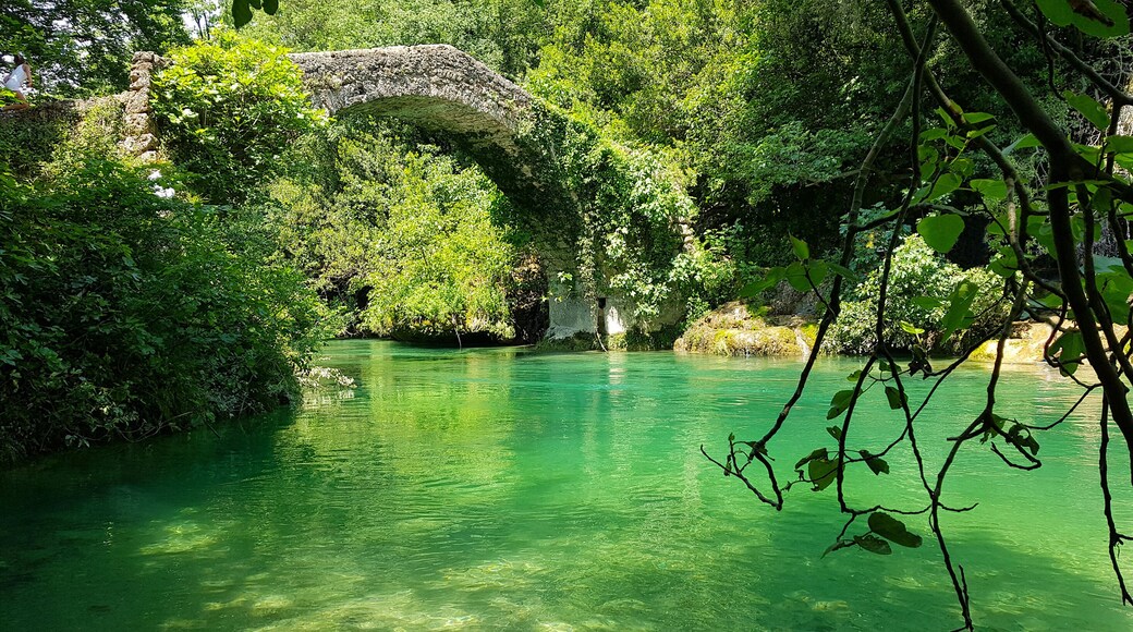 Pont des Tuves (Tuves Bridge) in the South of France