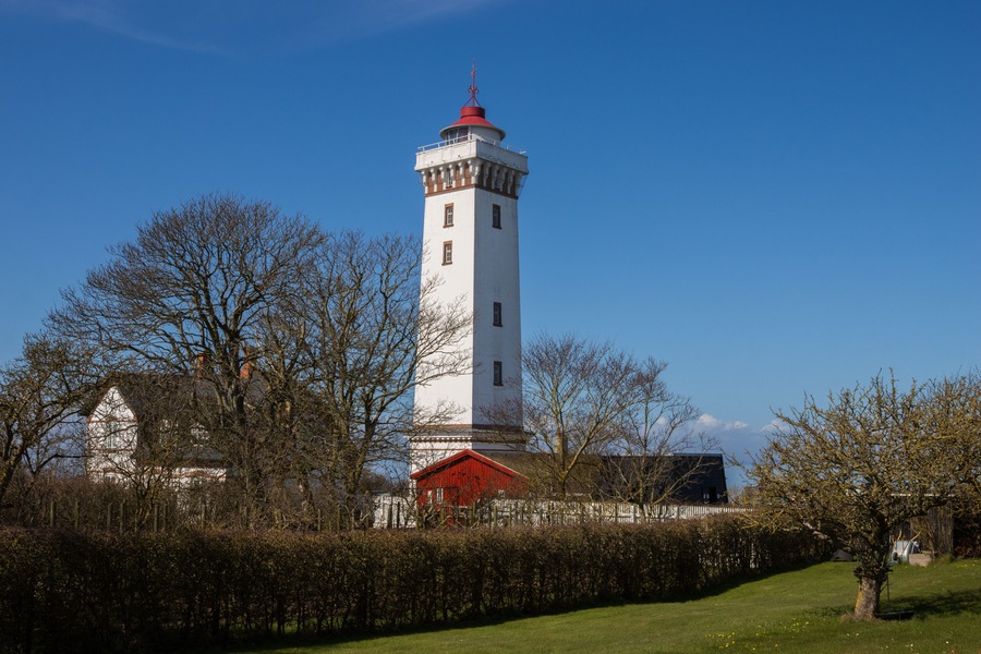 Helnæs Fyr, Lindehoved, Ebberup, Fünen, Dänemark