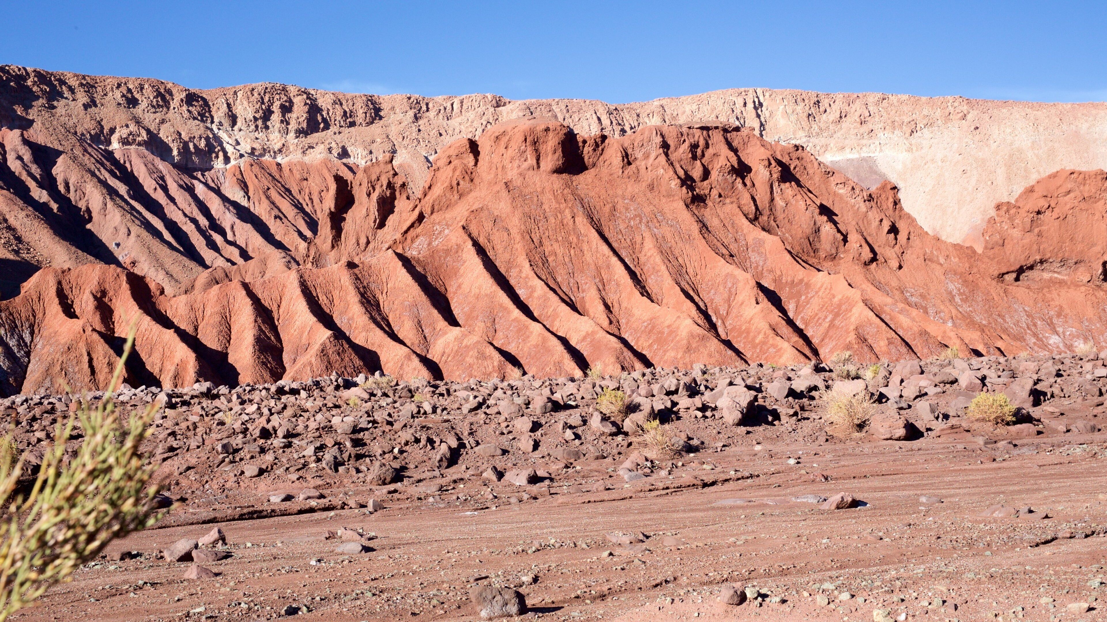 Valle del Arcoiris mostrando paisagens do deserto