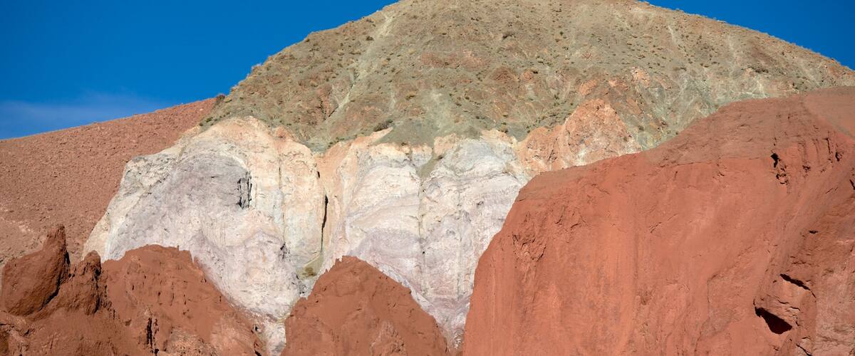 Arco Iris Valley showing desert views