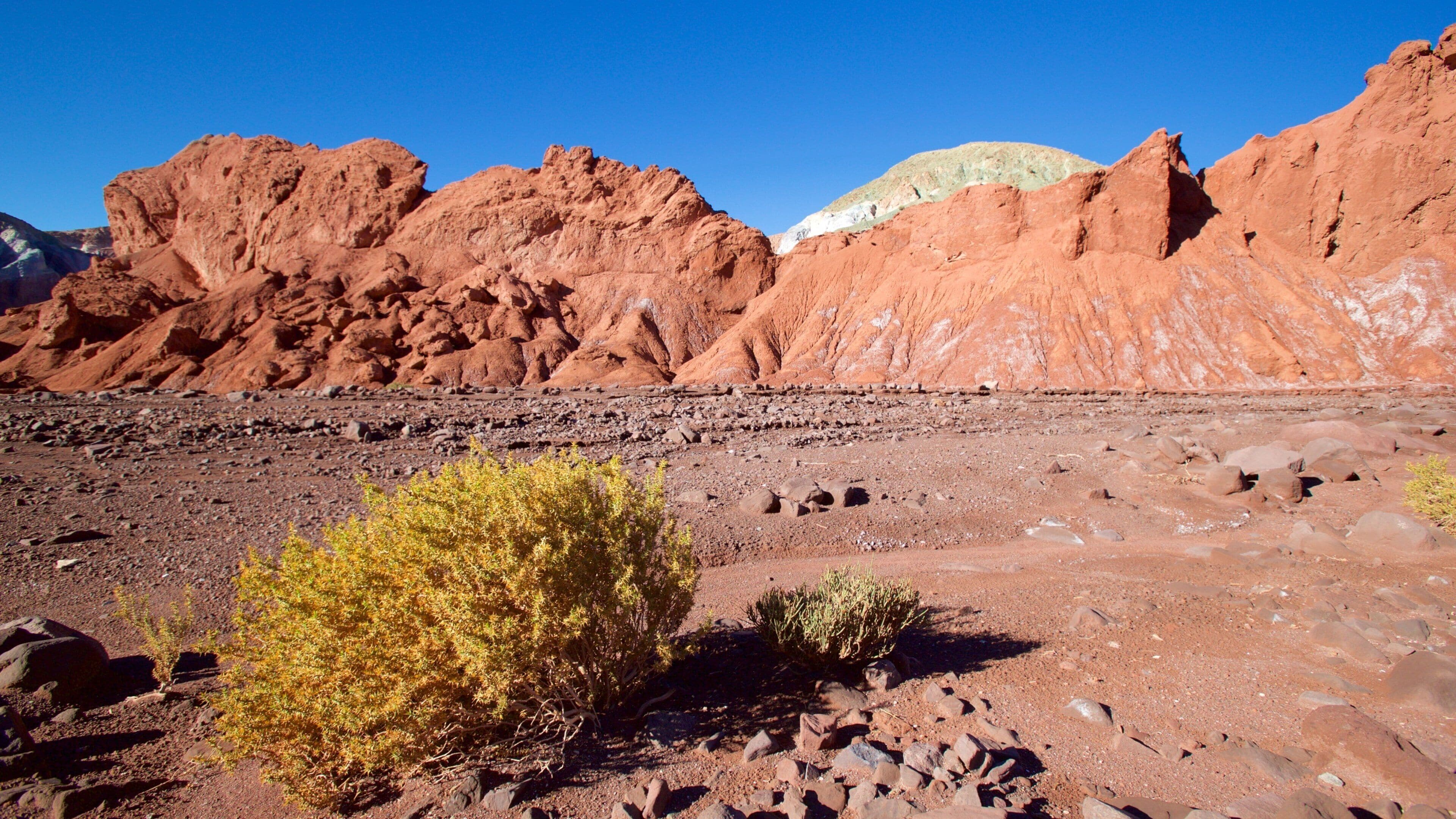 Thung lũng Arco Iris có tính năng phong cảnh và cảnh sa mạc