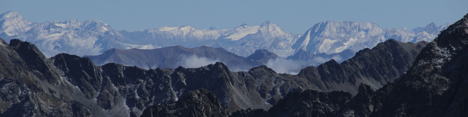 Mont Pourri, Aiguille de la Grande Sassière and Le Grand Bec