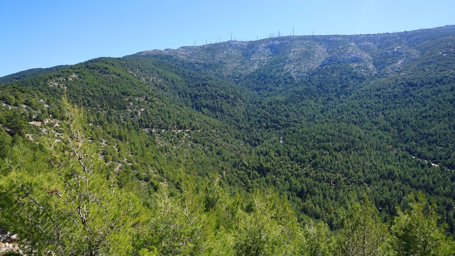 Photo of Kessariani area in Hymetus mountain, Attica, Greece