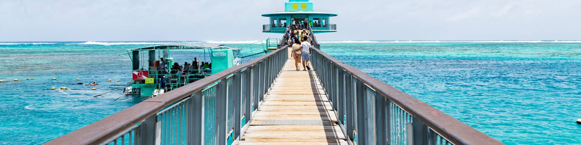 Fish eye marine park, a famous snorkelling and diving spot in Guam