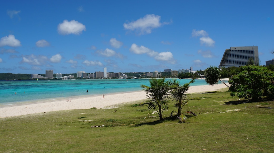 Landscape of Ypao Beach in Guam