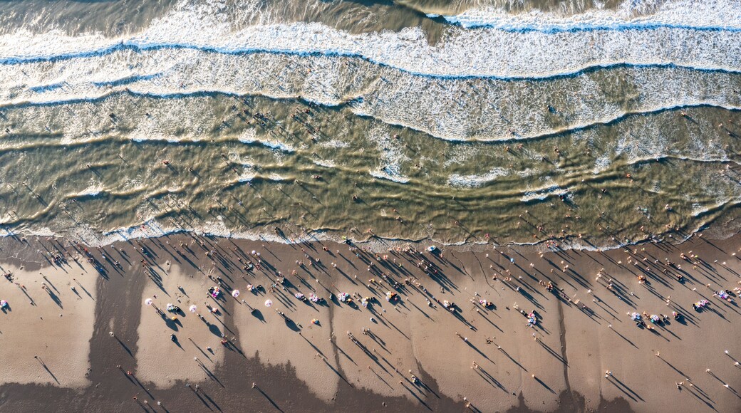 Sunrise on the coast of Sam Son, Thanh Hoa, Vietnam