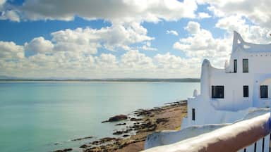 Punta Ballena featuring landscape views, general coastal views and heritage architecture
