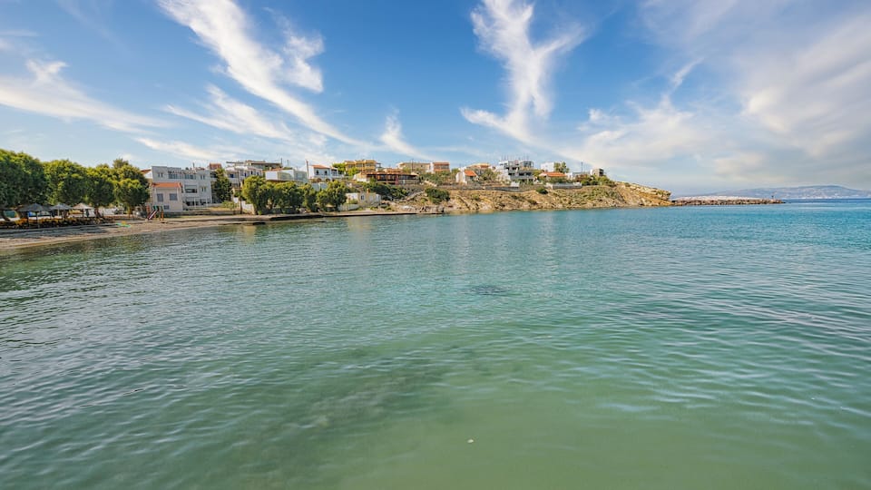 Souvala village in Aegina island of Greece