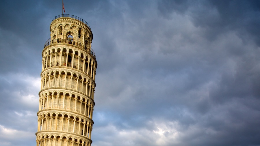 Leaning Tower showing heritage architecture and heritage elements