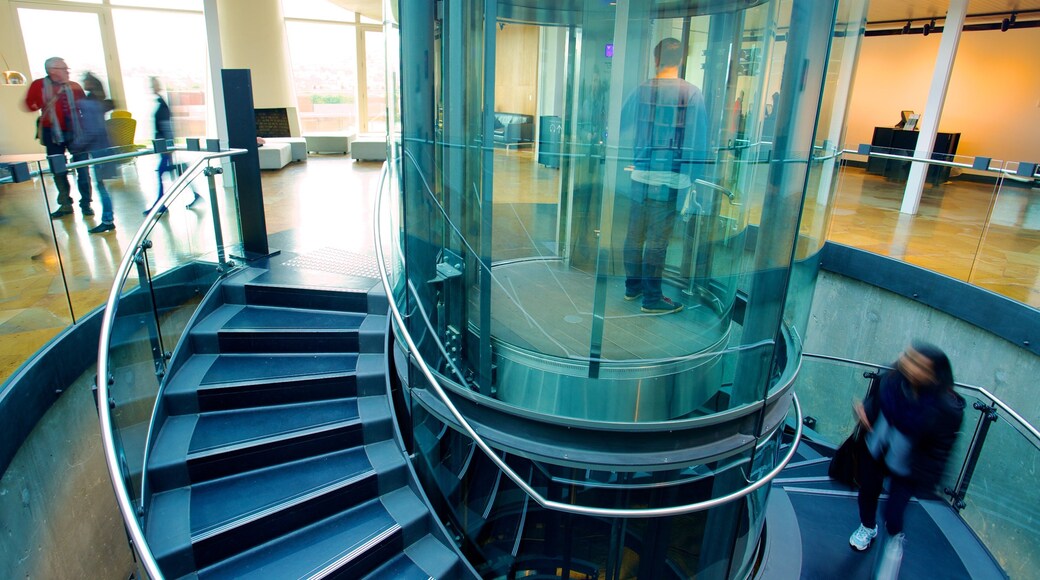 Museum of Old and New Art which includes interior views and modern architecture