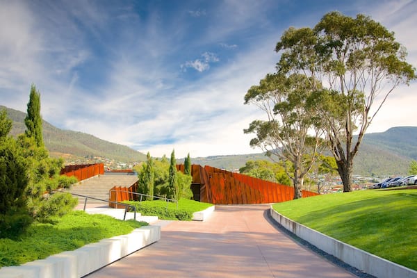 Museum of Old and New Art featuring landscape views