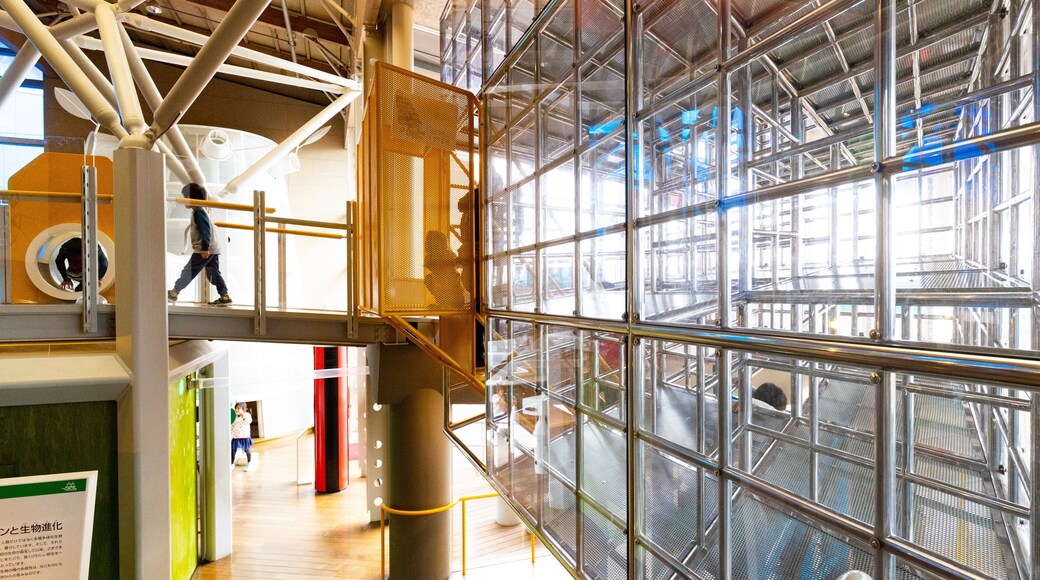 Yamanashi Science Center which includes interior views