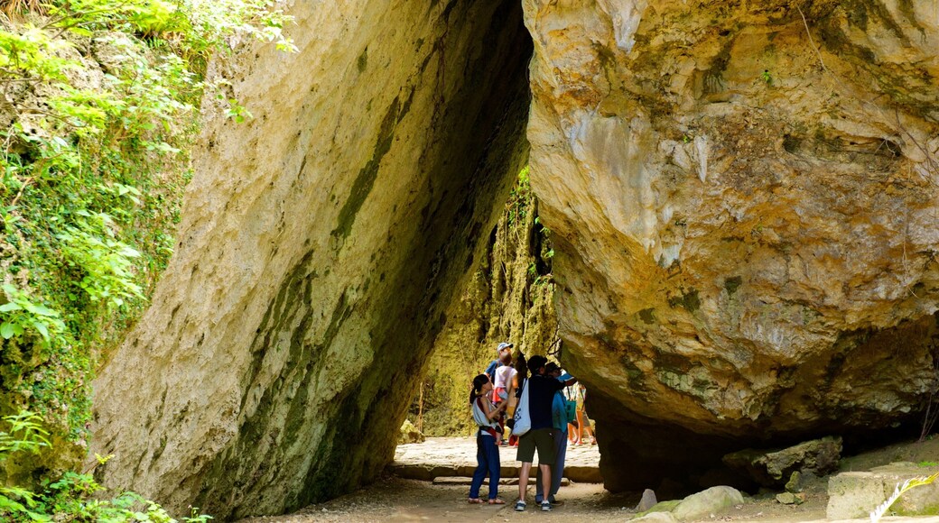 Sefa Utaki which includes hiking or walking