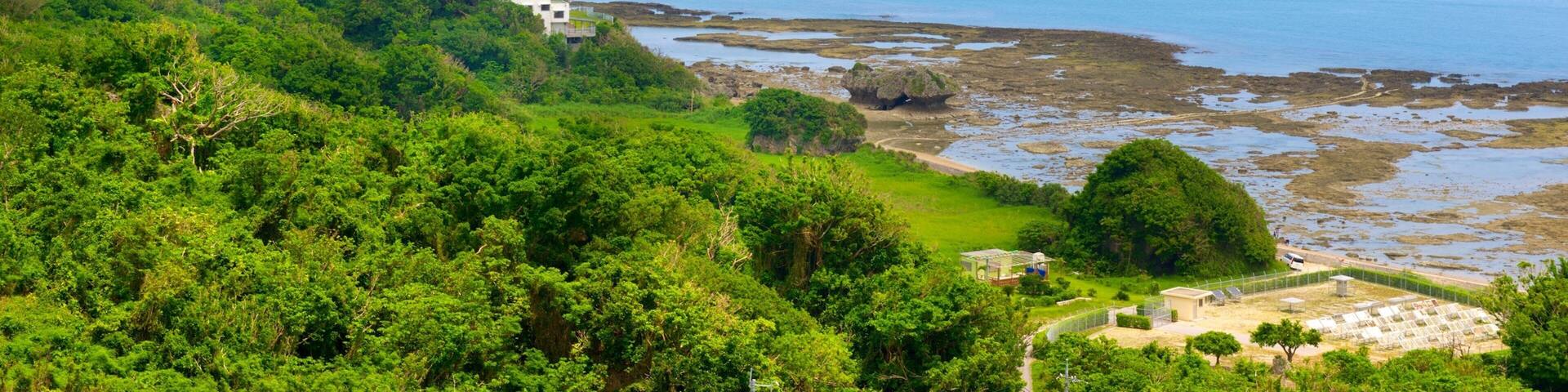 Sefa Utaki featuring general coastal views