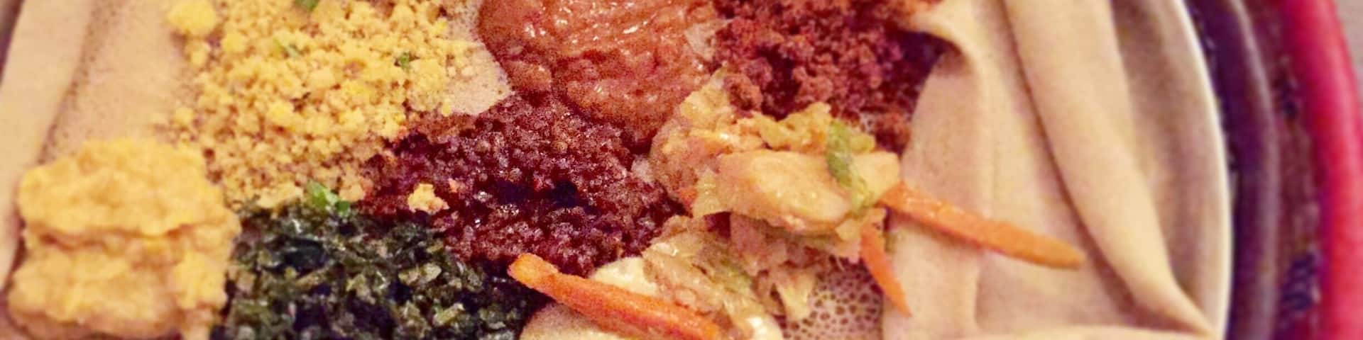 Go to any Ethiopian restaurant across the country and ask for a beyayenetu aka fasting platter... so many flavours in one meal đ
I learnt that for almost 200 days of the year, people across Ethiopia fast - which basically means they eat no animal products. Vegans (and foodies) rejoice!
#theshootingstar #ethiopia #addisababa #food #vegan