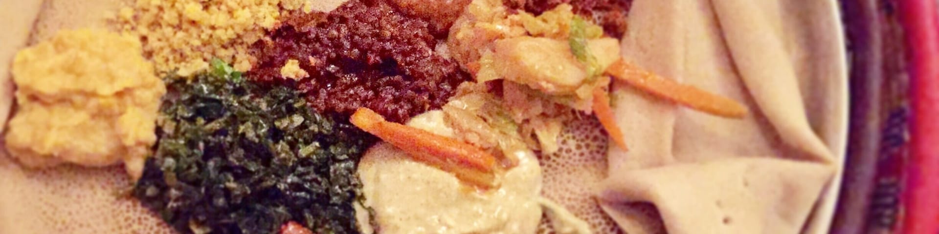 Go to any Ethiopian restaurant across the country and ask for a beyayenetu aka fasting platter... so many flavours in one meal ๐
I learnt that for almost 200 days of the year, people across Ethiopia fast - which basically means they eat no animal products. Vegans (and foodies) rejoice!
#theshootingstar #ethiopia #addisababa #food #vegan