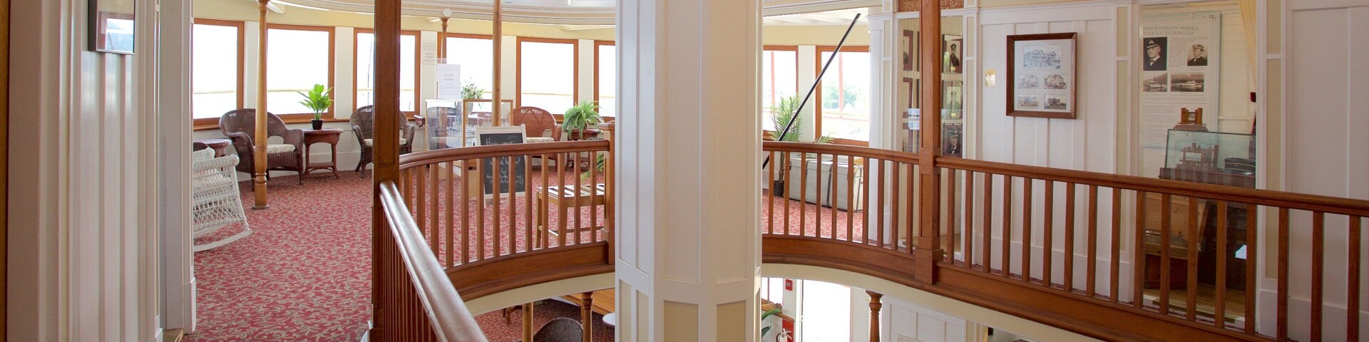 S.S. Sicamous Inland Marine Museum showing heritage elements and interior views